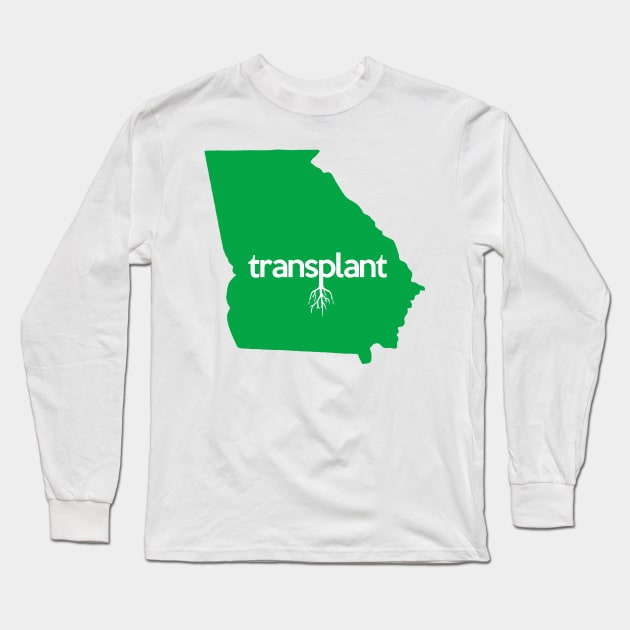 Georgia Transplant GA Green Long Sleeve T-Shirt by mindofstate